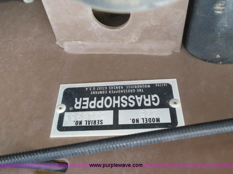 image for item DB4517 Grasshopper 225 ZTR lawn mower