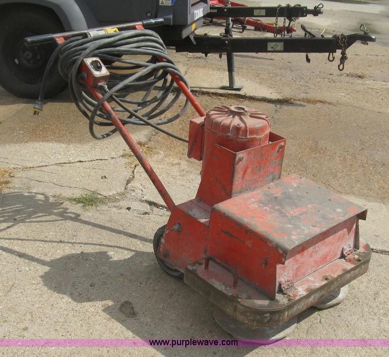 image for item J2759 Edco 2EC concrete sander/grinder