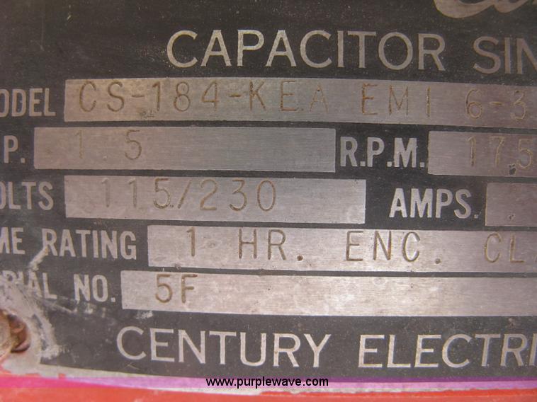 image for item J2759 Edco 2EC concrete sander/grinder