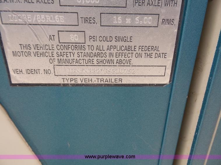 image for item K3612 1994 Fleetwood Westport camper