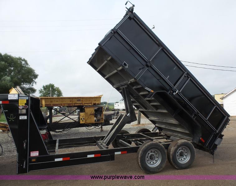 image for item K3618 2015 Titan dump trailer