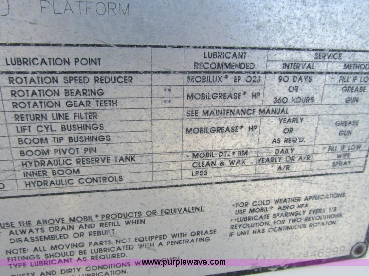 image for item K4204 1999 Ford F450 Super Duty bucket truck