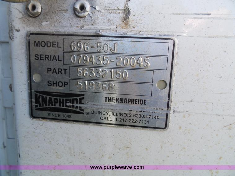 image for item K8242 2004 Ford F350 Super Duty XL utility truck with Hi-Rail/Road rail