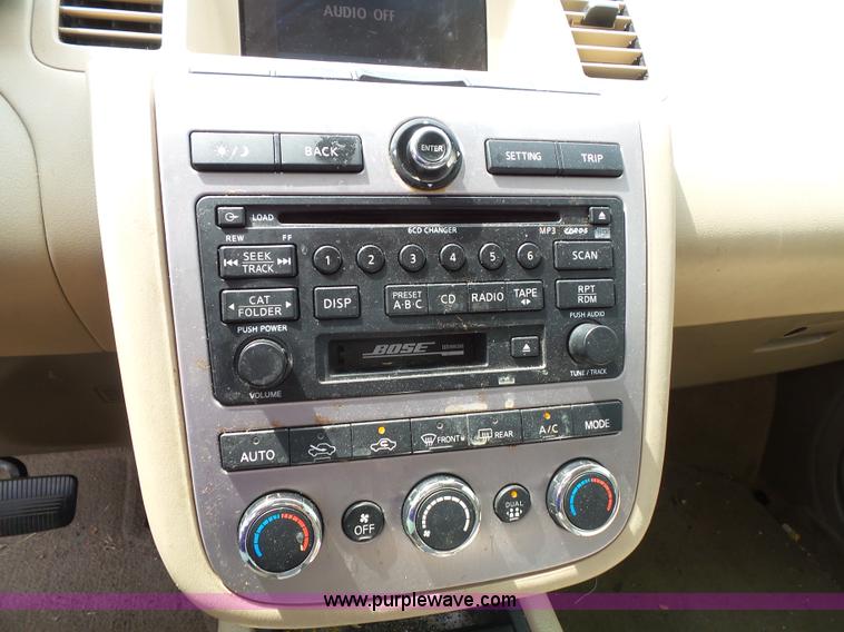 image for item K8245 2006 Nissan Murano SL SUV