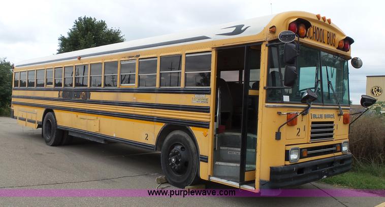 image for item K8247 1995 Blue Bird TC2000 school bus