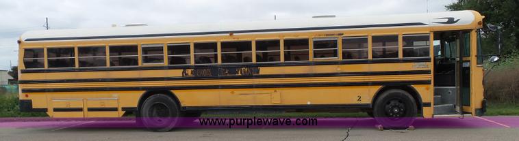 image for item K8247 1995 Blue Bird TC2000 school bus
