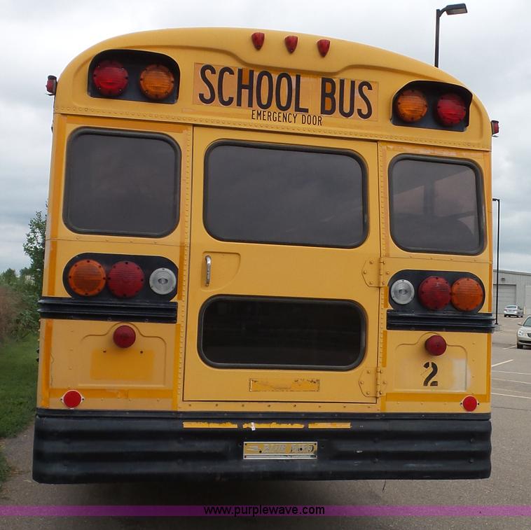 image for item K8247 1995 Blue Bird TC2000 school bus