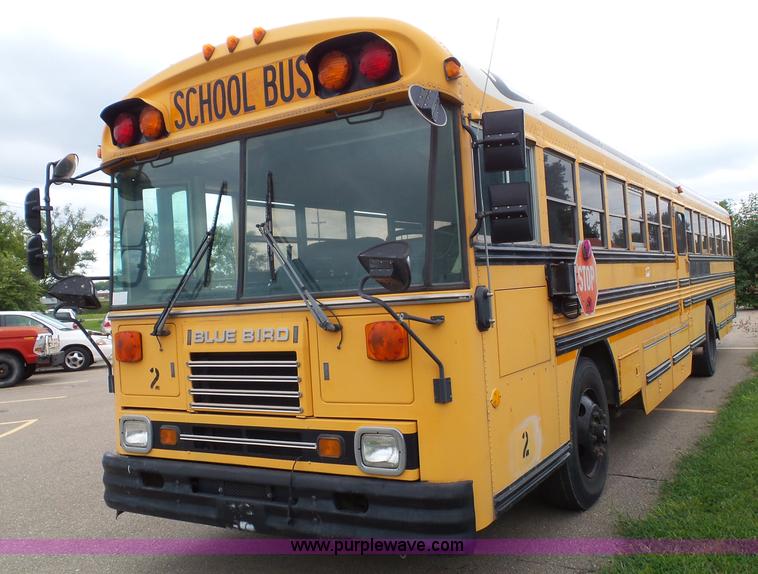 image for item K8247 1995 Blue Bird TC2000 school bus
