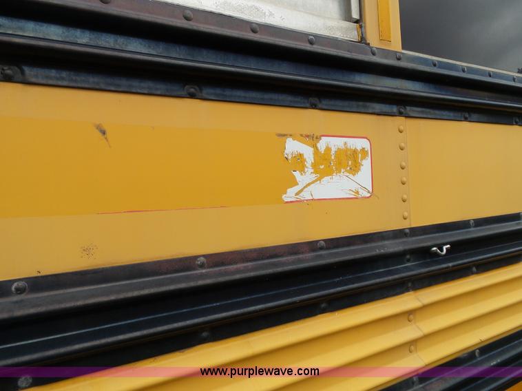 image for item K8247 1995 Blue Bird TC2000 school bus