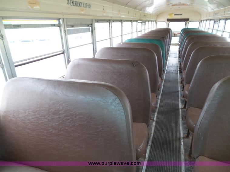 image for item K8247 1995 Blue Bird TC2000 school bus