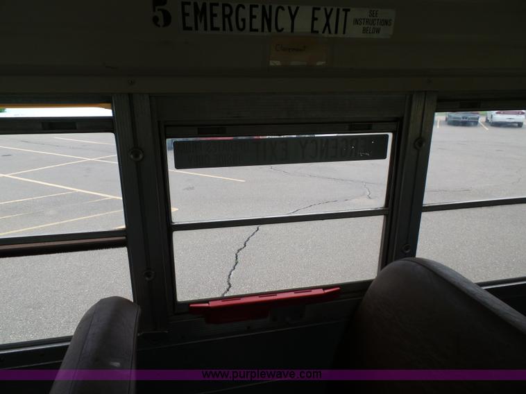 image for item K8247 1995 Blue Bird TC2000 school bus