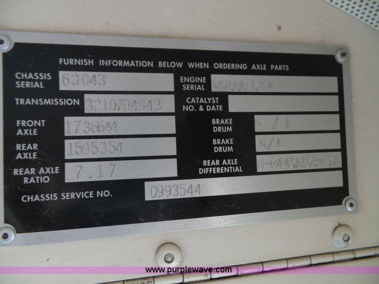 image for item K8247 1995 Blue Bird TC2000 school bus