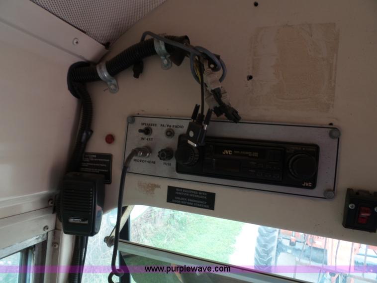 image for item K8247 1995 Blue Bird TC2000 school bus