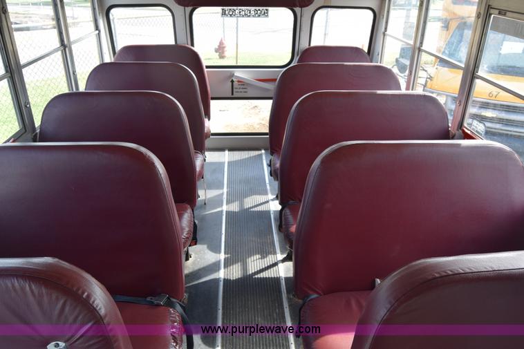 image for item L2541 2001 Chevrolet Express 3500 Cargo Blue Bird school bus