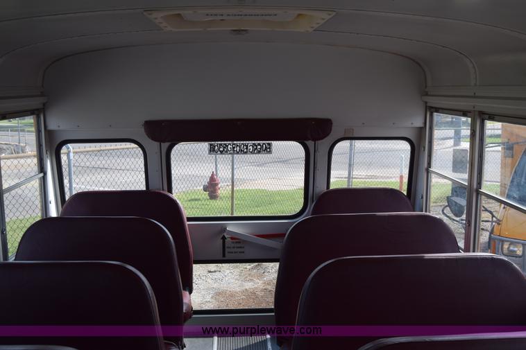 image for item L2541 2001 Chevrolet Express 3500 Cargo Blue Bird school bus