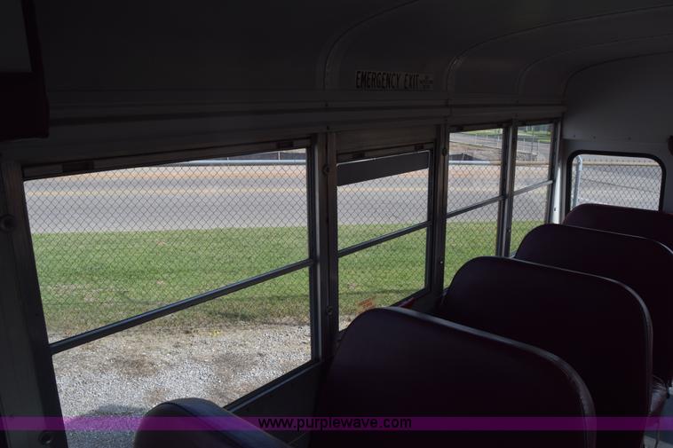 image for item L2541 2001 Chevrolet Express 3500 Cargo Blue Bird school bus