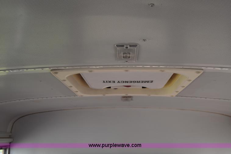 image for item L2541 2001 Chevrolet Express 3500 Cargo Blue Bird school bus