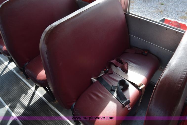 image for item L2541 2001 Chevrolet Express 3500 Cargo Blue Bird school bus