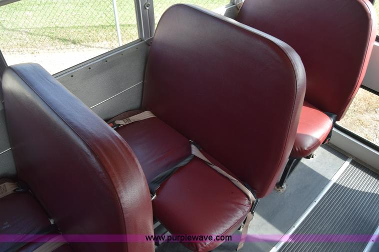 image for item L2541 2001 Chevrolet Express 3500 Cargo Blue Bird school bus