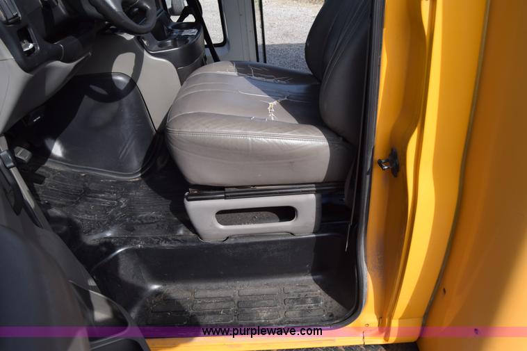 image for item L2541 2001 Chevrolet Express 3500 Cargo Blue Bird school bus