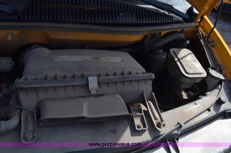 image for item L2541 2001 Chevrolet Express 3500 Cargo Blue Bird school bus