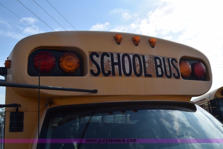 image for item L2541 2001 Chevrolet Express 3500 Cargo Blue Bird school bus