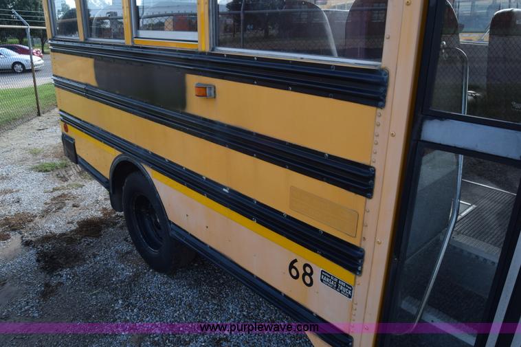 image for item L2541 2001 Chevrolet Express 3500 Cargo Blue Bird school bus