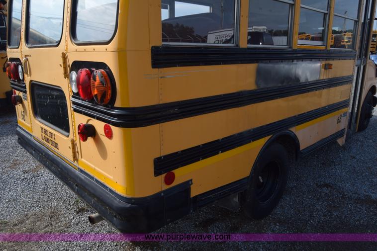 image for item L2541 2001 Chevrolet Express 3500 Cargo Blue Bird school bus