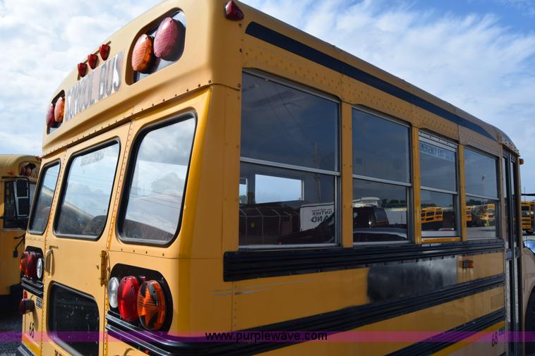 image for item L2541 2001 Chevrolet Express 3500 Cargo Blue Bird school bus