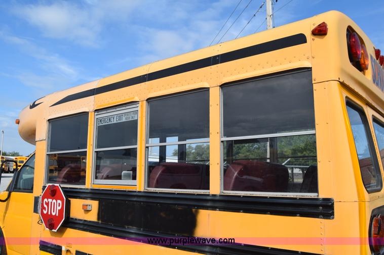 image for item L2541 2001 Chevrolet Express 3500 Cargo Blue Bird school bus