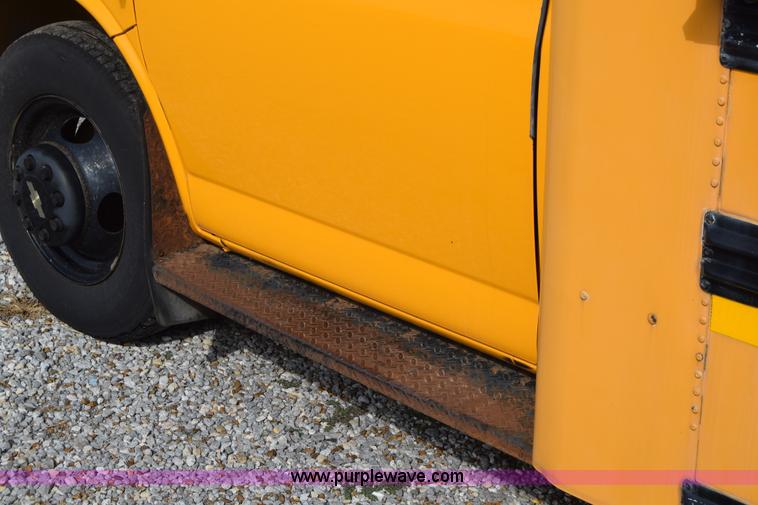 image for item L2541 2001 Chevrolet Express 3500 Cargo Blue Bird school bus