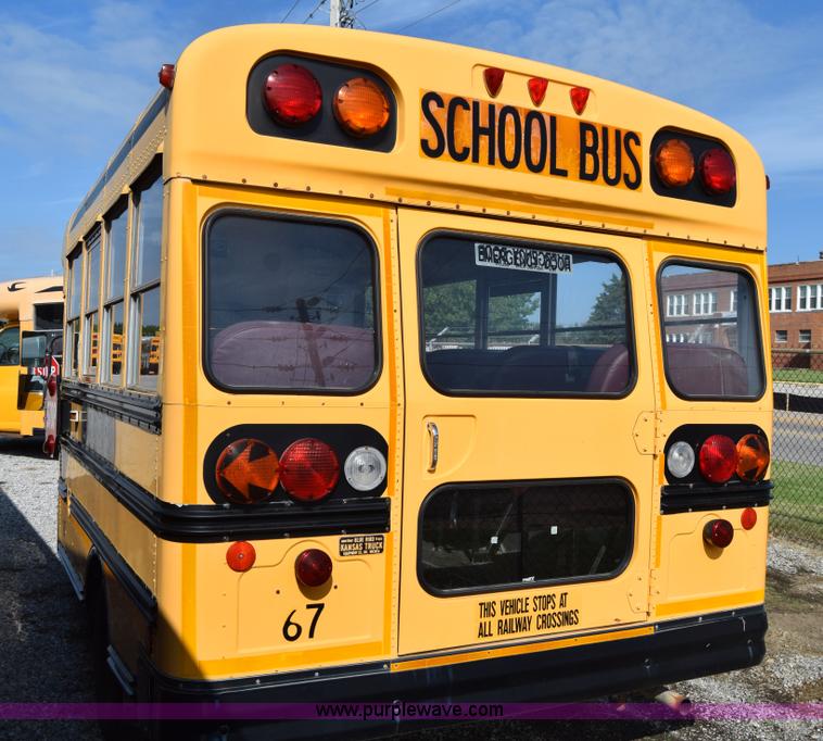 image for item L2542 2000 Chevrolet Express 3500 Cargo school bus