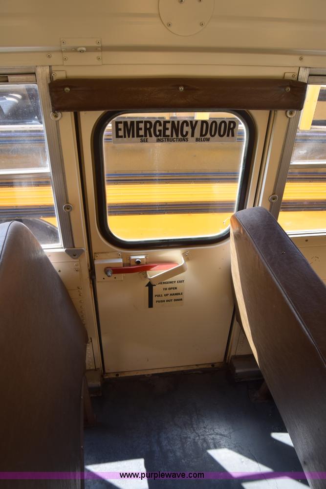 image for item L2546 1995 Blue Bird TC2000 school bus