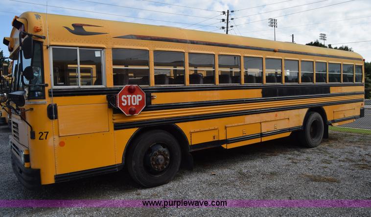 image for item L2547 1990 Blue Bird TC2000 school bus