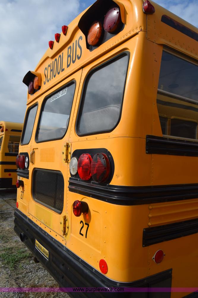 image for item L2547 1990 Blue Bird TC2000 school bus