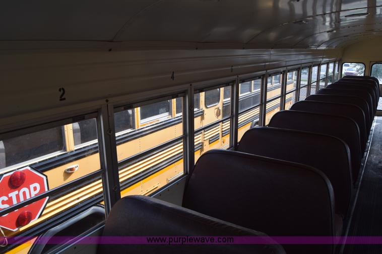 image for item L2547 1990 Blue Bird TC2000 school bus