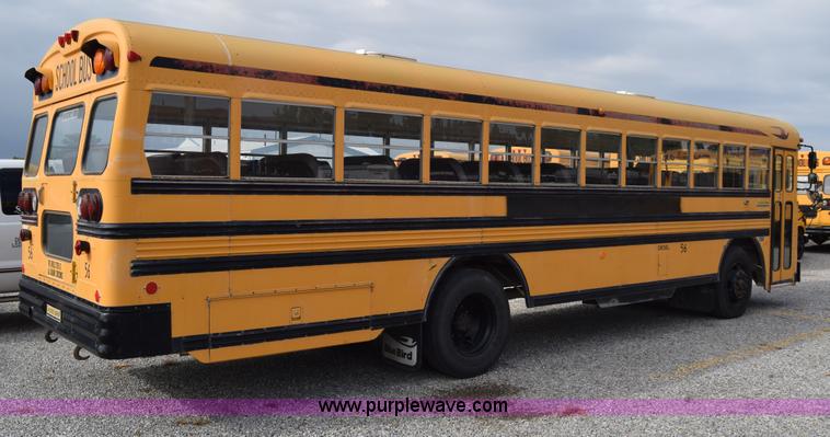 image for item L2548 1990 Blue Bird TC2000 school bus
