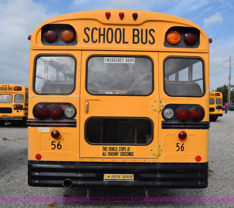 image for item L2548 1990 Blue Bird TC2000 school bus