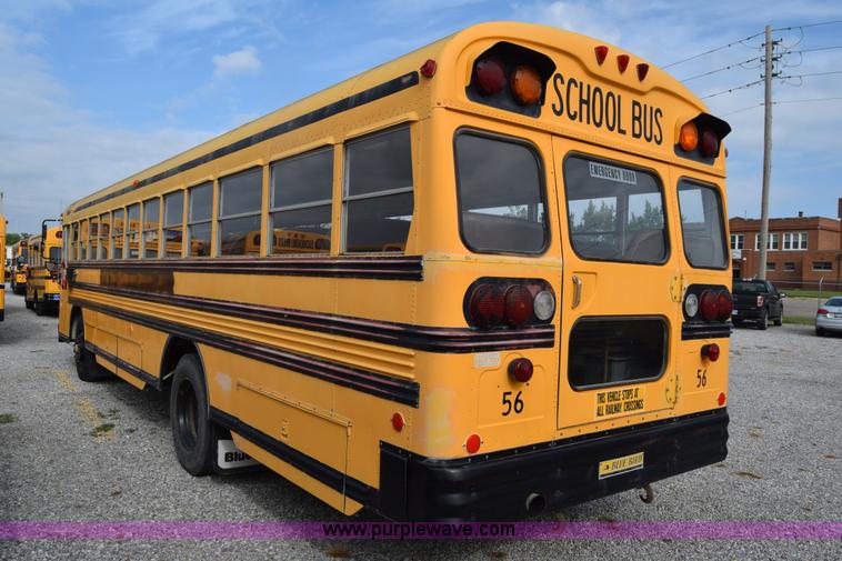image for item L2548 1990 Blue Bird TC2000 school bus