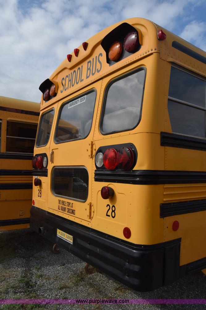 image for item L2549 1990 Blue Bird TC2000 school bus