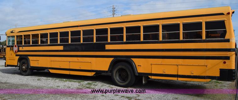 image for item L2550 1990 Blue Bird All American school bus