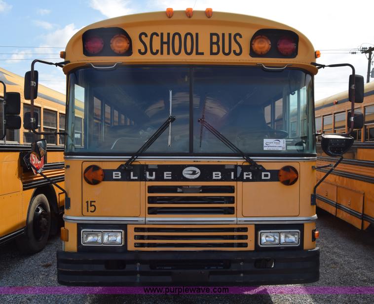 image for item L2550 1990 Blue Bird All American school bus