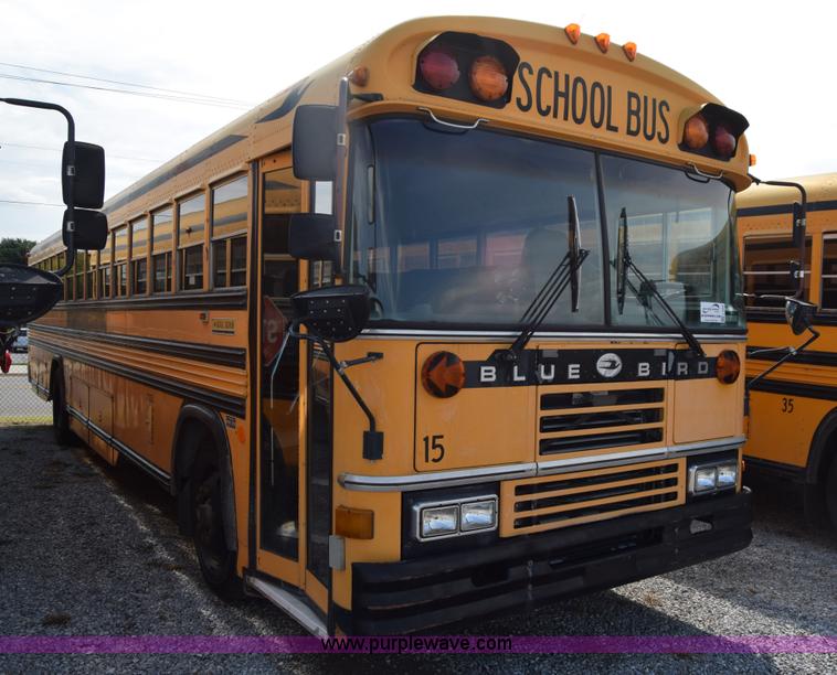 image for item L2550 1990 Blue Bird All American school bus