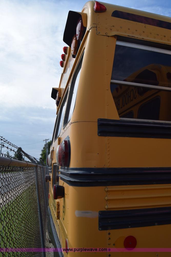 image for item L2550 1990 Blue Bird All American school bus
