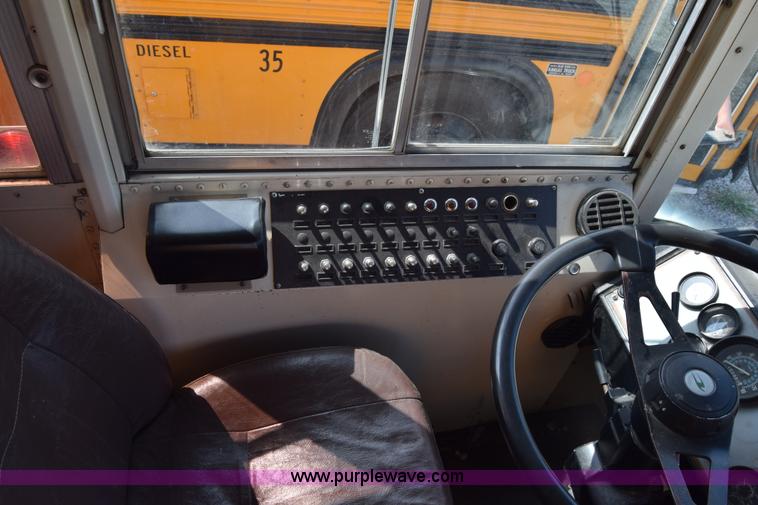 image for item L2550 1990 Blue Bird All American school bus