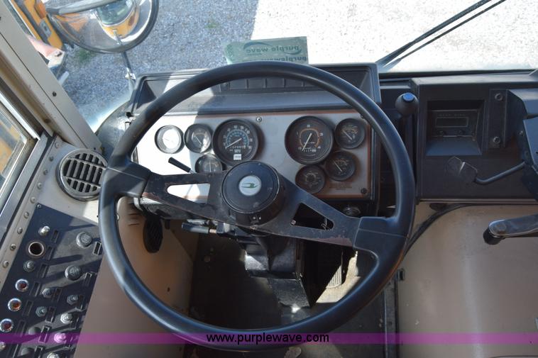 image for item L2550 1990 Blue Bird All American school bus