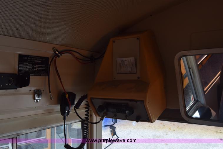 image for item L2550 1990 Blue Bird All American school bus