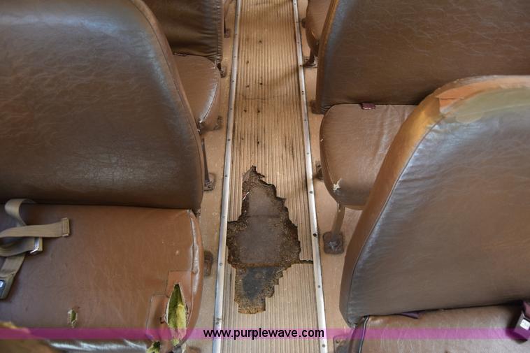 image for item L2550 1990 Blue Bird All American school bus