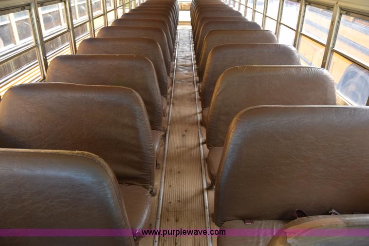 image for item L2550 1990 Blue Bird All American school bus