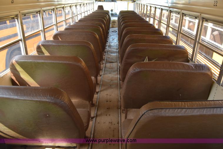 image for item L2550 1990 Blue Bird All American school bus